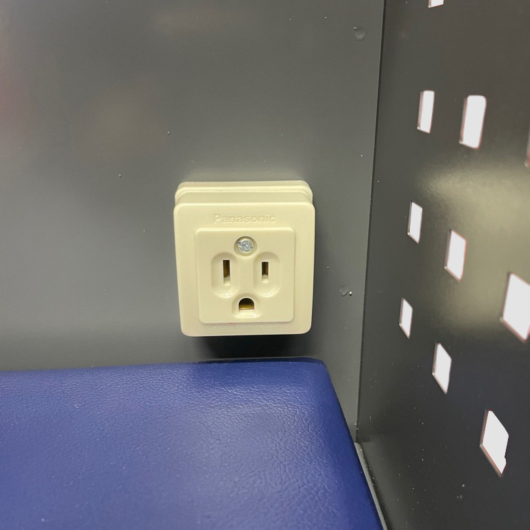 充電コンセント設置可能